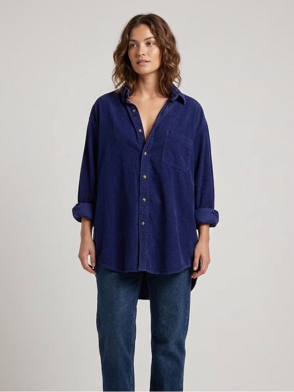 Eddie Bauer Corduroy Mens Shirt